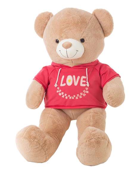 Creaciones Llopis Peluche Ours Brun avec Camisette Mifi Love 55 cm Creaciones Llopis Peluche Ours Brun avec Camisette Mifi Love 55 cm