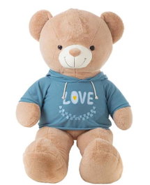 Creaciones Llopis Peluche Ours Brun avec Camisette Mifi Love 55 cm