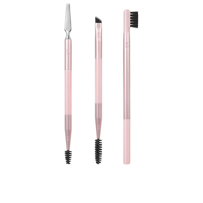 Real Techniques Kit de 3 Pinceaux à Sourcils pour Mise en Forme et Coiffage Professionnel Real Techniques Kit de 3 Pinceaux à Sourcils pour Mise en Forme et Coiffage Professionnel