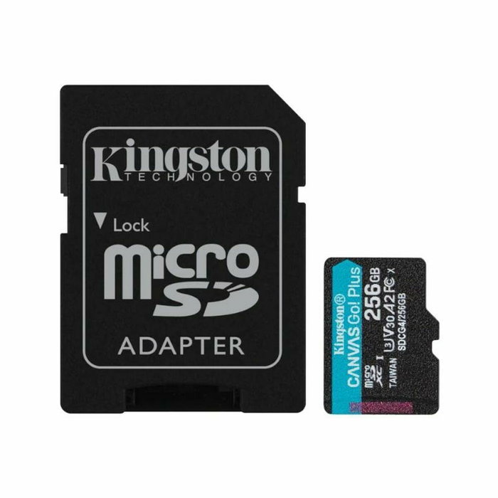 Carte Mémoire Micro SD avec Adaptateur Kingston SDCG4/256GB 256 GB