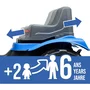 Falk Tracteur à pédales enfant New Holland T7 avec remorque amovible