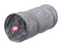 Mascow Tunnel pour chat avec grelot 25 x 50 x 25 cm Noir Plastique PET Métal (Set de 12)