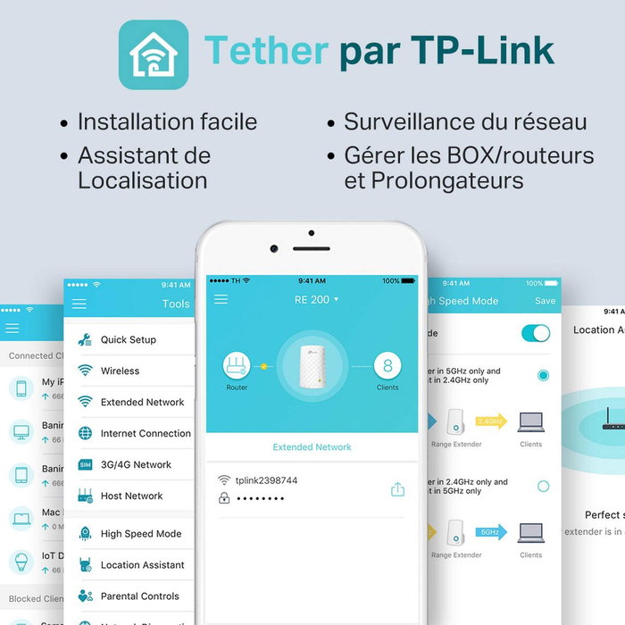 Répéteur Wifi TP-Link RE200