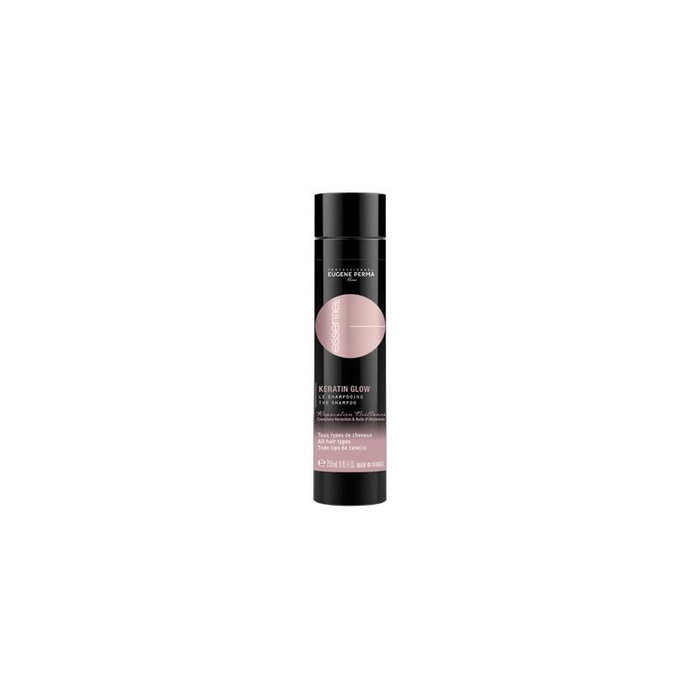 Essentiel Shampoing Keratin Glow 250 mL - Soin réparateur aux protéines de kératine et à l'huile d'Abyssinie pour cheveux brillants et légers Essentiel Shampoing Keratin Glow 250 mL - Soin réparateur aux protéines de kératine et à l'huile d'Abyssinie pour cheveux brillants et légers