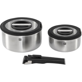 Zwilling Unlock Set de cuisine 5 pièces en acier inoxydable 18/10