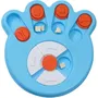 M Pets - Jeu Intelligent Brainy Games Darwin pour Chien - Niveau 1 Facile - Jeu de Nourriture Educatif avec 12 Trous et 7 Glissières - 14 x 13.5 x 3 cm - Réduit l'Ennui
