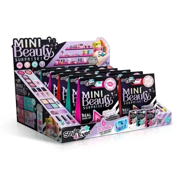 Canal Toys OFG 319 Mini Sac Beauté Surprise Style 4 Ever - 2 essentiels beauté, échantillon et trousse - Soin ongles et maquillage