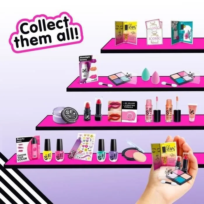 Canal Toys OFG 319 Mini Sac Beauté Surprise Style 4 Ever - 2 essentiels beauté, échantillon et trousse - Soin ongles et maquillage