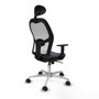 Piqueras y Crespo Chaise de Bureau Jorquera 1D086N1 Gris foncé