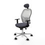 Piqueras y Crespo Chaise de Bureau Jorquera 1D086N1 Gris foncé