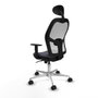 Piqueras y Crespo Chaise de Bureau Jorquera 1D086N1 Gris foncé