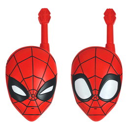 Lexibook Walkie-talkies 3D Spiderman Marvel pour enfants - Portée 500 mètres - Jouet à partir de 3 ans - Réf. Tw18Sp