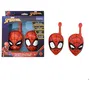 Lexibook - Talkie-walkie Spider-Man 3D - Portée 200 mètres - Design ergonomique - 2 canaux - Pour enfants à partir de 3 ans