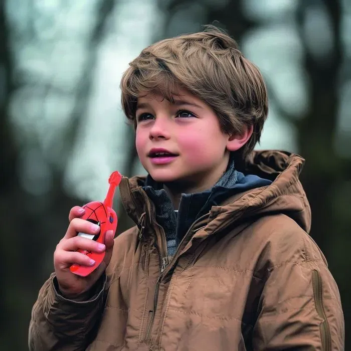 Lexibook - Talkie-walkie Spider-Man 3D - Portée 200 mètres - Design ergonomique - 2 canaux - Pour enfants à partir de 3 ans