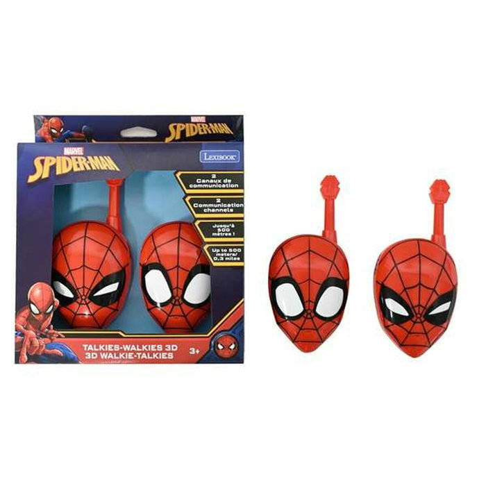 LEXIBOOK Talkie-walkie Spiderman 3D Rouge LEXIBOOK Talkie-walkie Spiderman 3D Rouge