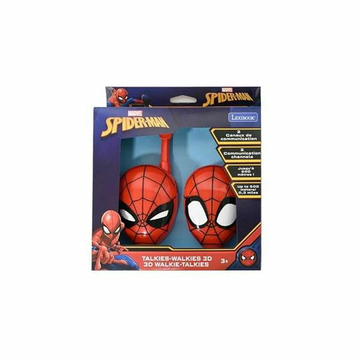 LEXIBOOK Talkie-walkie Spiderman 3D Rouge LEXIBOOK Talkie-walkie Spiderman 3D Rouge