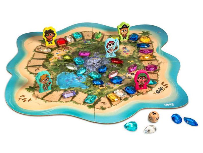 Cayro Pesky Island Jeu de société - Version papier FSC mix - Âge minimum recommandé : 3 ans