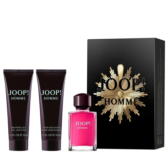 Joop! Coffret Homme avec Eau de Toilette, Gel Douche et Baume Après-Rasage Joop! Coffret Homme avec Eau de Toilette, Gel Douche et Baume Après-Rasage