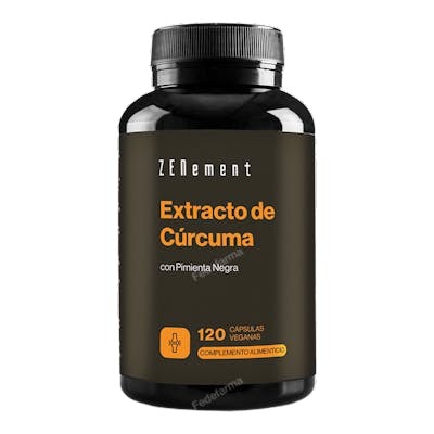 ZENEMENT Extrait de Curcuma avec Poivre Noir 120 capsules ZENEMENT Extrait de Curcuma avec Poivre Noir 120 capsules