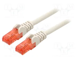 GOOBAY Câble Ethernet Cat 6 U/UTP RJ45 1,5m Gris