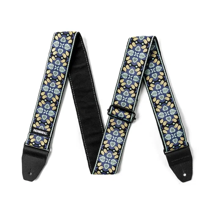 DUNLOP Sangle pour Guitare Basse Signature Jimi Hendrix Foliate DUNLOP Sangle pour Guitare Basse Signature Jimi Hendrix Foliate