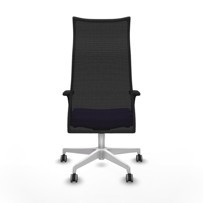 Piqueras y Crespo Chaise de Bureau Albacete XL Lila et Noir