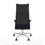 Piqueras y Crespo Chaise de Bureau Albacete XL Lila et Noir