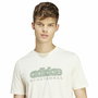 T-shirt à manches courtes homme Adidas Growth Spw Blanc