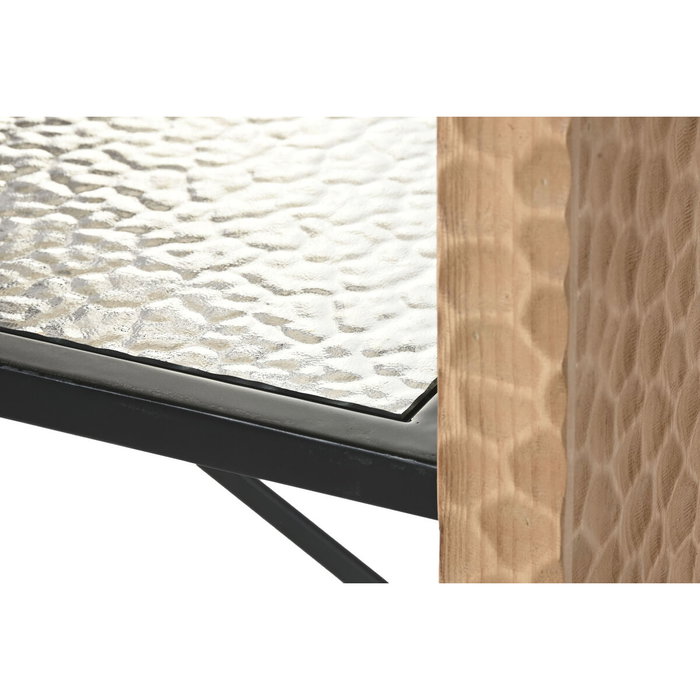 Étagère Home ESPRIT Métal Verre Bois d'épicéa 120 x 31 x 158 cm