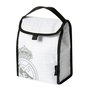 SAFTA Sac Isotherme Porte-Aliments Thermoïsole Haute Densité Revêtement PEVA Étanche Velcro - Design Real Madrid