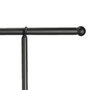 Home Deco Factory Barre Décorative de Table Noire Ajustable