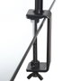 Home Deco Factory Barre Décorative de Table Noire Ajustable