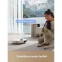 Dreame L40 Ultra Robot Aspirateur avec Mop Amovible et Relevable, Brosse Latérale Extensible et Relevable, 11000 Pa