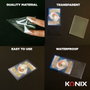 Konix Perfect Sleeves 100 pochettes transparentes
