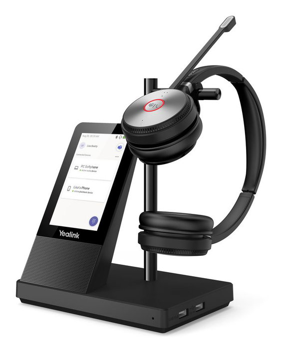 Yealink WH66 Dual Teams - Station de travail UC DECT tout-en-un avec écran tactile capacitif 4 pouces, Bluetooth et hub USB 3.0, compatible Skype Yealink WH66 Dual Teams - Station de travail UC DECT tout-en-un avec écran tactile capacitif 4 pouces, Bluetooth et hub USB 3.0, compatible Skype