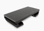 Deep Gaming Support pour Moniteur avec Hub USB 4 Ports, Éclairage RGB 10 Modes, Tiroir de Rangement et Support Smartphone, Noir