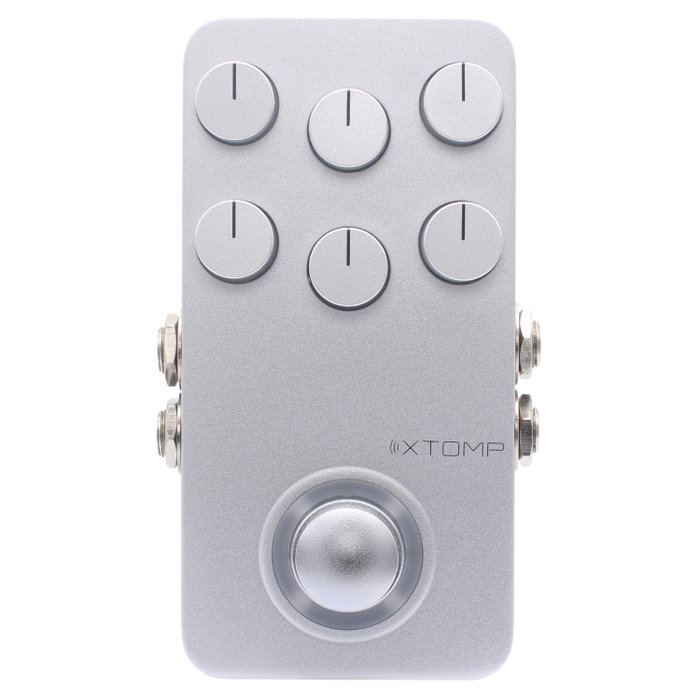 HOTONE Xtomp - Pédale d'effets ultra-mince avec Bluetooth, USB, simulation de pédales vintage et modernes - Stéréo HOTONE Xtomp - Pédale d'effets ultra-mince avec Bluetooth, USB, simulation de pédales vintage et modernes - Stéréo