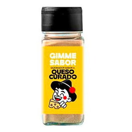 GIMME Sazonador Queso Curado - Assaisonnement Végan Au Fromage Affiné, 55 g, Sans Gluten, Pour Frites, Sauces, Pâtes