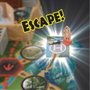 Epoch Games Jurassic World T-Rex Escape avec figurine T-Rex