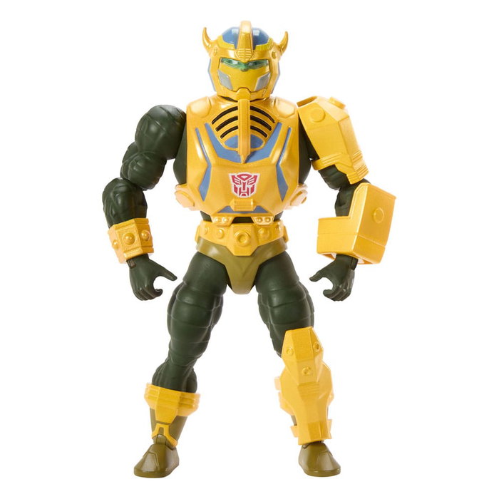 Masters of the Universe x Transformers figurine Bumblebee Armor Man-At-Arms heo European Exclusive 14 cm Masters of the Universe x Transformers figurine Bumblebee Armor Man-At-Arms heo European Exclusive 14 cm
