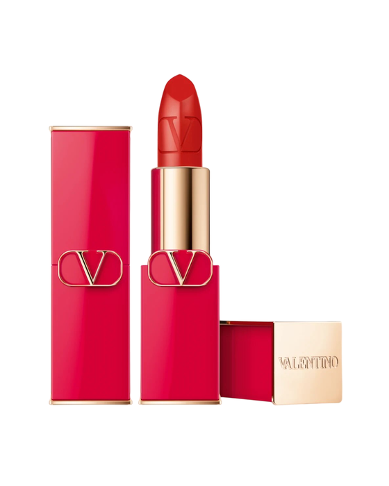 Valentino Rouge à Lèvres Crème Rechargeable Finition Satinée - Rosso 209A - 3.5 g Valentino Rouge à Lèvres Crème Rechargeable Finition Satinée - Rosso 209A - 3.5 g