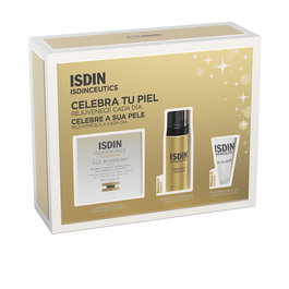Isdin Coffret Crèmes Anti-âge AGE REVERSE : Crème Jour 50ml, Mousse Nettoyante 30ml, Contour Yeux 3gr