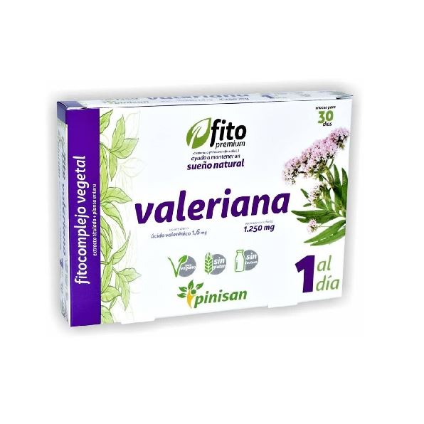 PINISAN FITO PREMIUM Valeriana 30 capsules PINISAN FITO PREMIUM Valeriana 30 capsules