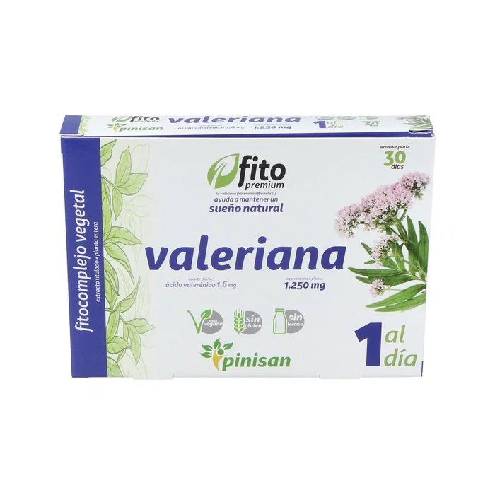 Pinisan Fito Premium Valeriana 30 gélules - Complément alimentaire pour le sommeil Pinisan Fito Premium Valeriana 30 gélules - Complément alimentaire pour le sommeil