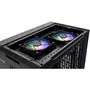 Thermaltake CTE C700 TG ARGB - Boîtier PC moyen tour noir - Format E-ATX - 2 vitres trempées - 3 ventilateurs 140mm ARGB - Port USB Type-C
