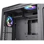 Thermaltake CTE C700 TG ARGB - Boîtier PC moyen tour noir - Format E-ATX - 2 vitres trempées - 3 ventilateurs 140mm ARGB - Port USB Type-C