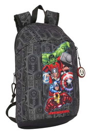 Safta Mini sac à dos Avengers Vendetta à fermeture éclair verticale, 22x39x10 cm, pour enfants à partir de 3 ans