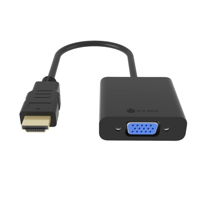 Icy ICY BOX IB-AC502a Adaptateur HDMI vers VGA Noir Icy ICY BOX IB-AC502a Adaptateur HDMI vers VGA Noir