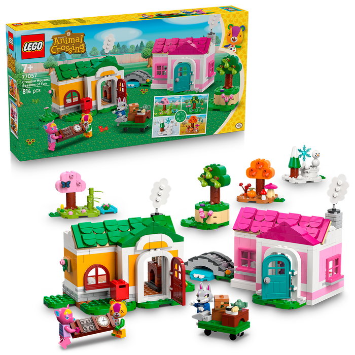 LEGO Animal Crossing Les maisons créatives : au gré des saisons 77057