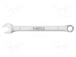 NEO TOOLS Clé plate mixte 7mm